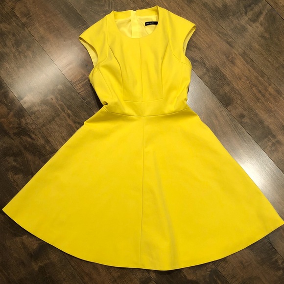 Karen Millen Yellow Dress 